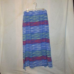 Tommy Hilfiger Multi Color Long Skirt